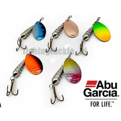 Abu Garcia 12g Pitted Spinners Trout Fishing Lures - 5 Colours - Spinner Lure