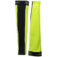 Canari Mixed Weight Arm Warmers SIZE LARGE YELLOW