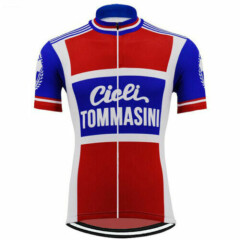 RETRO Cicli Tommasini Cycling Jersey MTB Cycling Jersey Short Sleeve 