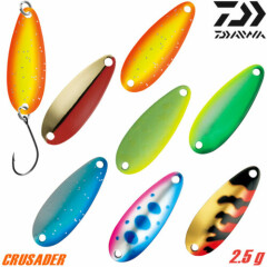 Daiwa CRUSADER 2.5 g Trout Spoon Assorted Colors