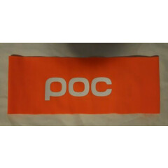 POC BRIGHT ORANGE LIGHTWEIGHT HEADBAND CYCLING/EXCERCISE - ONE SIZE - EXCELLENT!