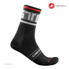 Castelli PROLOGO 15 Cycling Socks : BLACK - One Pair