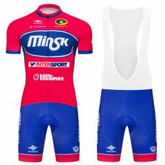 Men's MTB Road Cycling Jersey Bib Shorts Kits Team Riding Race Outfits Garments