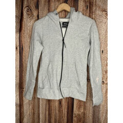 Specialized Mens Gray Zip Up Sweater Small 