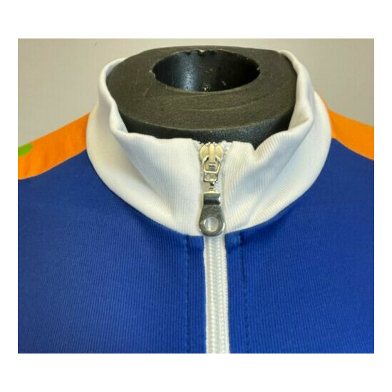 Classic Cycling Jersey - Arancia - Full Zip - Made in Italy by GSG for Cento  image {10}