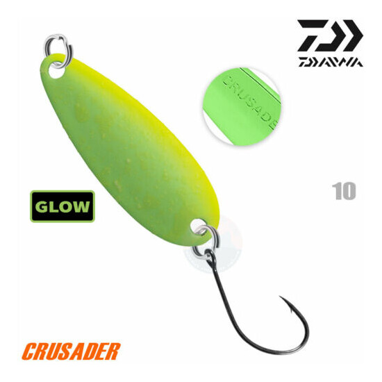 Daiwa CRUSADER 2.5 g Trout Spoon Assorted Colors image {3}