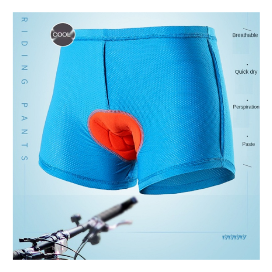 Unisex MTB Short With 3D Pad Cycling Underwear Compression Anti-sweat Quick Dry image {5}