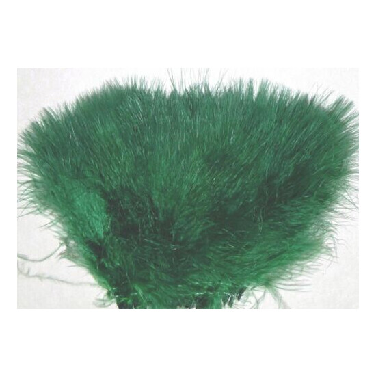 Nimrod's Tackle 1/4 OZ STRUNG BLOOD QUILL MARABOU FEATHERS PICK FROM 30+ COLORS image {20}