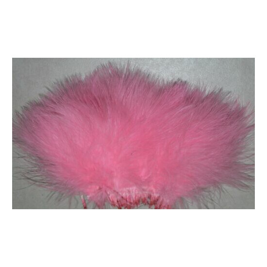 Nimrod's Tackle 1/4 OZ STRUNG BLOOD QUILL MARABOU FEATHERS PICK FROM 30+ COLORS image {8}
