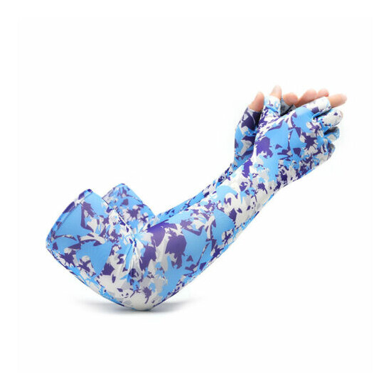Men Women Arm Sleeve Gloves Running Sleeves Arm Warmers UV Protection Cov$s image {13}