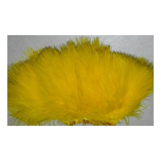 Nimrod's Tackle 1/4 OZ STRUNG BLOOD QUILL MARABOU FEATHERS PICK FROM 30+ COLORS image {6}