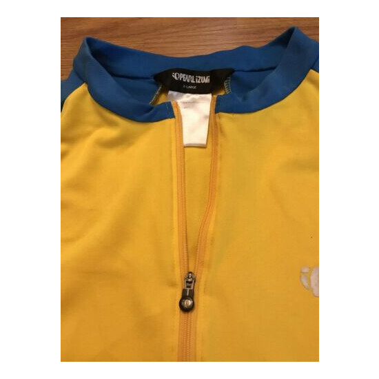 Pearl Izumi Yellow/blue Barrier Vest XL image {3}
