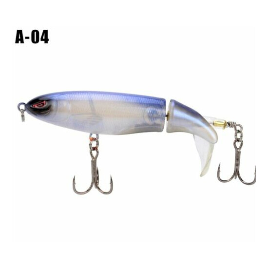 Whopper Plopper 90mm 15g Topwater Popper Fishing Lure Bait Hook Tackle - 8 color image {15}
