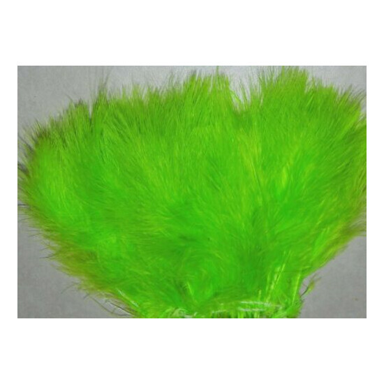 Nimrod's Tackle 1/4 OZ STRUNG BLOOD QUILL MARABOU FEATHERS PICK FROM 30+ COLORS image {16}