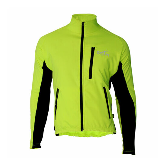 New Winter Cycling Jacket Soft Shell Thermal Fleece Wind proof Bike Long Sleeve  image {4}