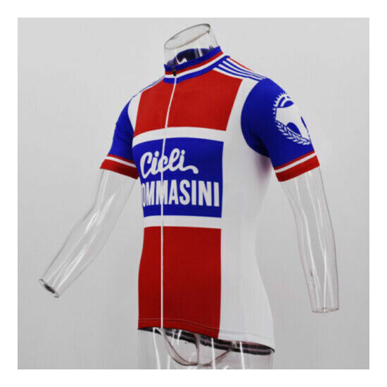 RETRO Cicli Tommasini Cycling Jersey MTB Cycling Jersey Short Sleeve  image {6}