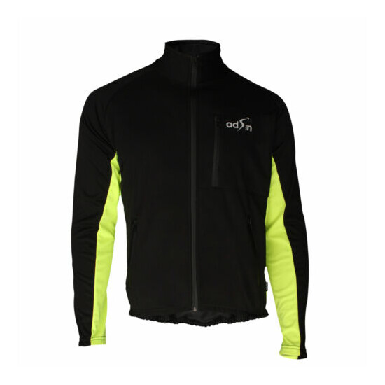 New Winter Cycling Jacket Soft Shell Thermal Fleece Wind proof Bike Long Sleeve  image {2}