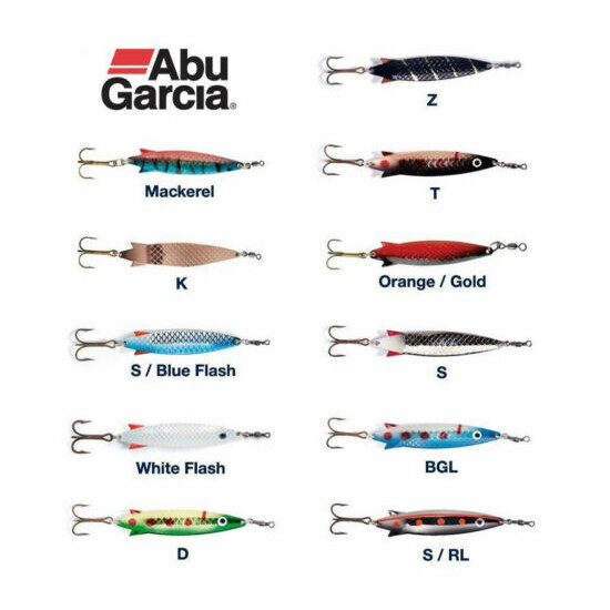 Abu Garcia Toby Spoon Lure 7g - 60g & All Sizes & Colours image {1}