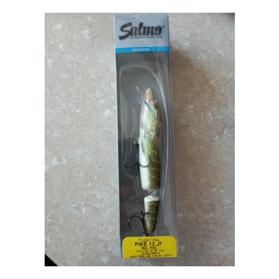 Assorted Baits & Lures Salmo Lure Pike Jointed 13cm 21g Floating Real ...
