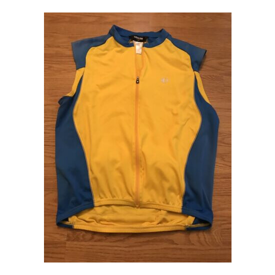 Pearl Izumi Yellow/blue Barrier Vest XL image {1}