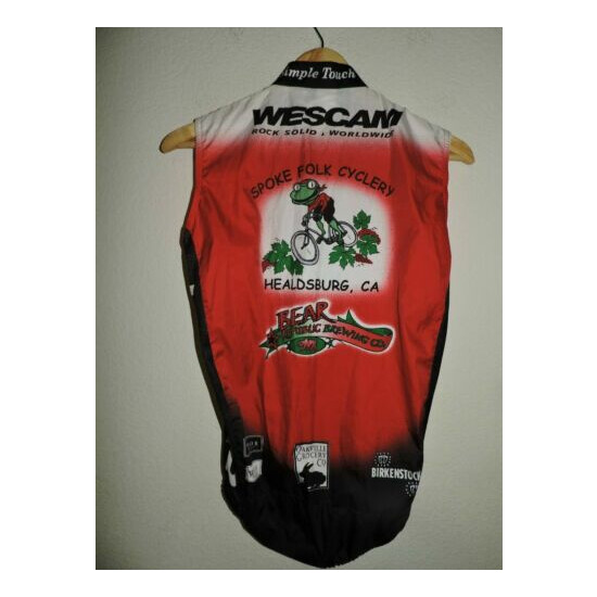 Voler Cycling Vest Size XS Healdsburg Bear Republic Brewing  image {2}