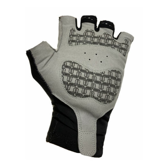 J2 Velosport Gel Lycra Cycling Gloves Sizes S-XL Black Or White Thumb {5}