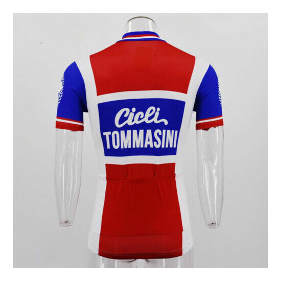 RETRO Cicli Tommasini Cycling Jersey MTB Cycling Jersey Short Sleeve  image {5}