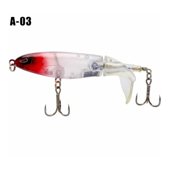 Whopper Plopper 90mm 15g Topwater Popper Fishing Lure Bait Hook Tackle - 8 color image {14}