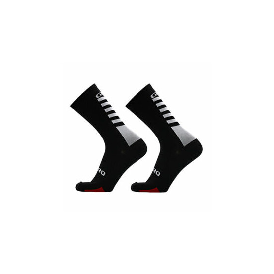 2 Pairs Cycling Outdoor Mountaineering Competition Socks Black image {1}