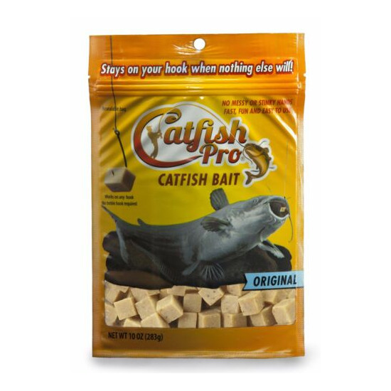 Catfish Pro Original Catfish Bait Catches Blue Channels Bullheads even Flatheads image {1}