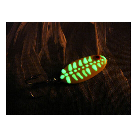 Glow-On GREEN Glow Paint For Gun Sights, Fishing Lures, 4.6 ml Vial, Bright image {9}