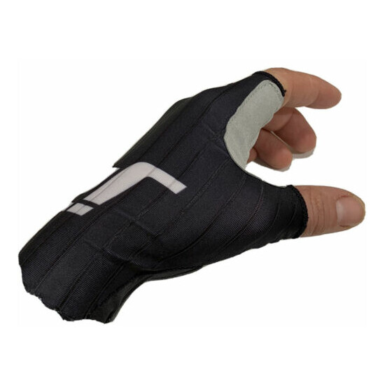 J2 Velosport Gel Lycra Cycling Gloves Sizes S-XL Black Or White Thumb {3}