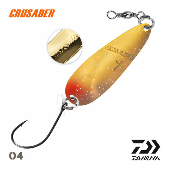 Daiwa Crusader 7 g 40 mm trout spoon various colors image {3}